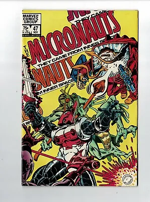 Buy Marvel Comic THE MICRONAUTS Vol 1 No 47 November 1982 75c USA • 4.99£