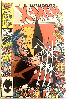 Buy Uncanny X-men # 211. Key 1st Full Marauders. Nov 1986. John  Romita-art. Vfn/nm • 26.99£