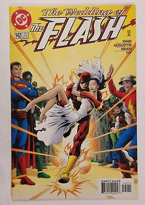 Buy Flash Comic Book #142 - Marriage Of Wally West & Linda Park Waid 1998 • 6.39£