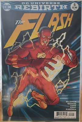 Buy The Flash Rebirth #5 Variant Bagged And Boarded DC Comics • 3.50£