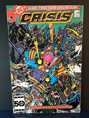 Buy Crisis On Infinite Earths #12  VF+   Giant Final Issue   Modern Age Comic • 7.99£
