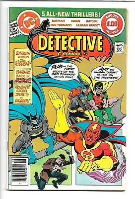 Buy DETECTIVE Comics #493, DC 1980 1st App Swashbuckler. Batgirl, Riddler 8.5 VF+  • 15.74£