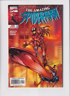 Buy Amazing Spider-Man (1963) # 431 (9.0-VFNM) (1954023) 1st FULL Cosmic Carnage ... • 40.50£