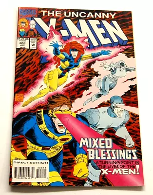 Buy The Uncanny X-Men #308 January 1994 Comic Book Marvel Direct Edition C136 • 15.98£