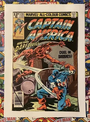 Buy Captain America #234 - Jun 1979 - Daredevil Appearance! - Fn+ (6.5) Pence Copy! • 11.24£