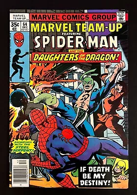 Buy MARVEL TEAM-UP #74 Spider-Man & The Daughters Of The Dragon John Byrne Art 1977 • 8.69£