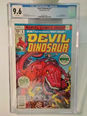 Buy Devil Dinosaur # 1 Marvel Comics, 4/78 CGC 9.6 White Pages • 103.94£