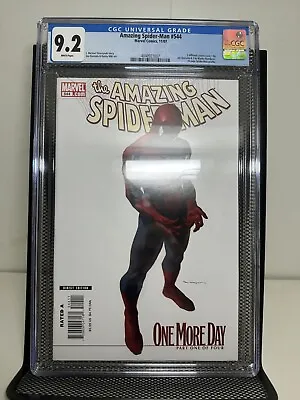 Buy Amazing Spider-Man #544 (2007) Marvel CGC 9.2 White One More Day Variant • 27.65£