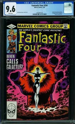 Buy Fantastic Four #244 CGC 3.5 (1st Frankie Raye As Nova) • 235£