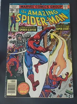 Buy Amazing Spider-Man #167 (1977) 1st Appearance Will O’ The Wisp PetetheGreek 522 • 5.52£
