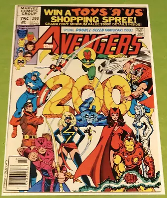 Buy Avengers #200 Newsstand Marvel 1980 Double Size Anniversary Edition George Perez • 19.79£