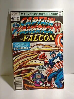 Buy Captain America #209, May 1977, The Falcon, By Jack Kirby  ( M3 ) • 20.09£