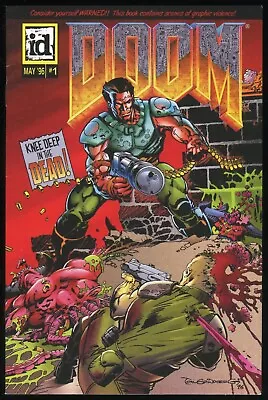 Buy Doom Video Game One-Shot Reprint Comic Id Software Horror Knee Deep In The Dead • 315.45£