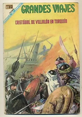 Buy GRANDES VIAJES #61 Cristóbal De Villalón En Turquía, Novaro Comic 1968 • 5.57£