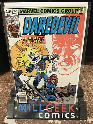 Buy Daredevil #160 Bullseye Appearance *1979* Newsstand 9.0 Vf/nm • 43.53£