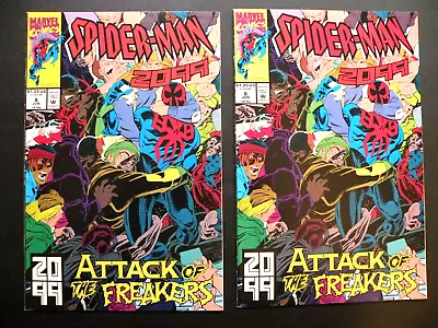Buy Spider-Man 2099 #8 Lot Of 2 High Grade The Freaks • 3.17£