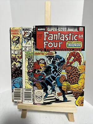 Buy Lot Of 3- Fantastic Four Annual #18, 19 & 21 (Marvel Comics July 1988) • 8.03£