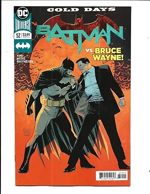Buy BATMAN # 52 (DC Universe, Vs. BRUCE WAYNE, OCT 2018), NM NEW • 4.25£