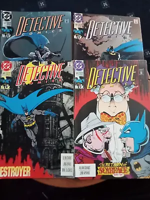 Buy Detective Comics Starring Batman #637,638,641,642 1991/92 Four Issue Lot • 4.50£