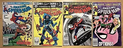 Buy Amazing Spider-Man #221, #225, #230, #243 - Marvel Bronze Age Comic Book Lot • 39.84£