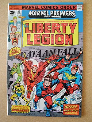 Buy Marvel Premiere The Liberty Legion #29 Comic Book Bagged And Boarded • 7.85£