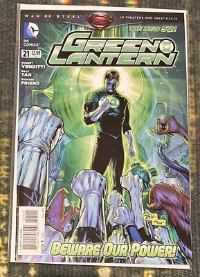 Buy Green Lantern #21 2013 DC Comics New 52 Sent In A Cardboard Mailer • 3.99£