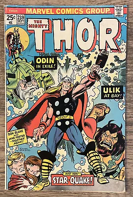 Buy Thor #239 (1975) 1st Heliopians [Osiris Horus Isis], Jane Foster, Hercules.  V01 • 7.85£