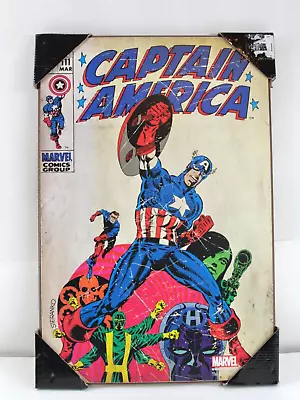 Buy Captain America 111 WALL ART Wood Poster 13”x19” • 36£