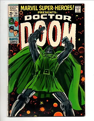 Buy Marvel Super-heroes #20  Vg/fn 5.0   Doctor Doom  • 184.57£