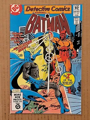 Buy Detective Comics #511 1st Appearance Mirage DC 1982 VF/NM • 7.90£