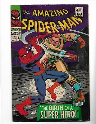 Buy Amazing Spider-man 42 - Vg/f 5.0 - 1st Appearance Of Mary Jane Watson (1966) • 164.90£