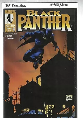 Buy Black Panther Issue 1 DF Variant Marvel Knights 1998 Priest Dynamic Forces COA • 26.37£