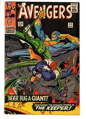 Buy Avengers #31 (1966) - Grade 6.0 - Never Bug A Giant - The Keeper & Goliath! • 39.44£