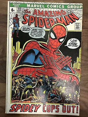 Buy The Amazing Spider-man Issue #112 **high Grade** (grade Vf+) • 55.99£