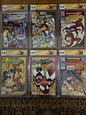 Buy The Amazing Spider-man CGC Signature Series (M. Bagley) Graded Lot 359-364 9.0+ • 522.78£