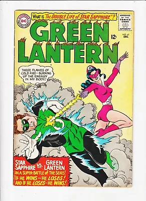 Buy GREEN LANTERN 41 D.C. COMIC 1965 3rd App. Of Star Sapphire (Gil Kane Cover) • 31.62£