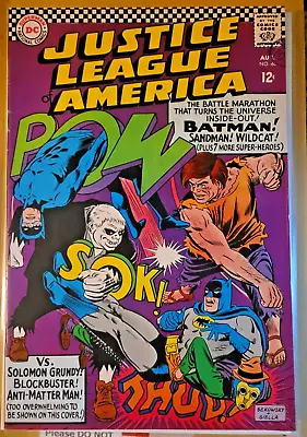 Buy Justice League Of America #46 1st Sandman, 1st Anti Matter FN To VF  DC Comics • 24.99£