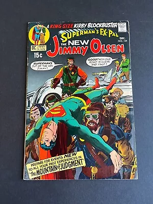 Buy Superman's Pal Jimmy Olsen #134 - 1st Cameo App Of Darkseid (DC, 1970) Fine+ • 136.05£