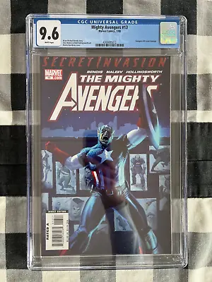 Buy Mighty Avengers 13 CGC 9.6 1st Appearance Secret Warriors Secret Invasion Skrull • 43.81£