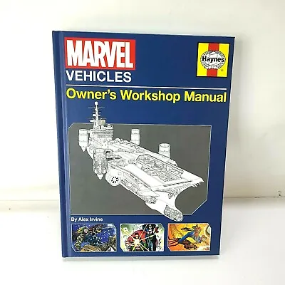 Buy Haynes Marvel Vehicle Owner Workshop Manual Hardcover Mancave Coffee Table Decor • 16.07£