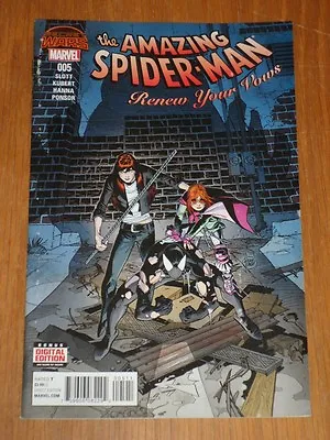 Buy Spiderman Amazing Renew Your Vows #5 Marvel Comics November 2015 • 2.99£