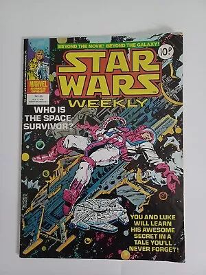 Buy MARVEL Star Wars Weekly Issue #35  UK - Oct 1978 - Bronze Age Comic - Rare VG • 14.99£