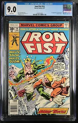 Buy Iron Fist #14 CGC 9.0 White Pages • 461.42£