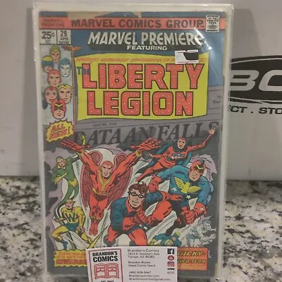 Buy Marvel Premiere Ft. The Liberty Legion, #29 (1976), Bronze Age • 7.58£
