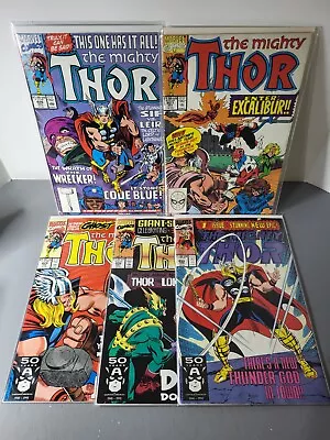 Buy Thor Vol. 1 (5) Comic Lot Issues 426-427-429-432-433 Marvel 1991 • 18.38£