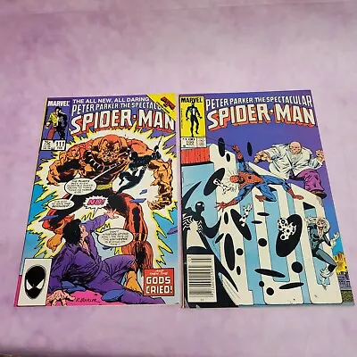 Buy Peter Parker, The Spectacular Spider-man #100, 111, Newsstand • 7.88£