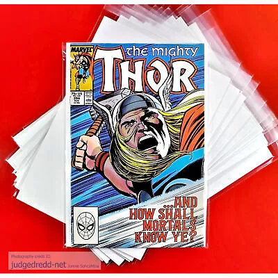 Buy Marvel Thor Size Comic Bags ONLY Acid-Free Size17. [more Sizes In Stock] X 25 • 12.98£