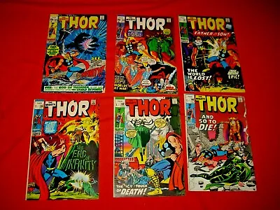 Buy Thor 185 186 187 188 189 190 Hela Odin Infinity Silent One Bronze Age 1970 Cents • 165£
