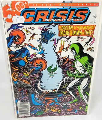 Buy Crisis On Infinite Earths #10 Dc Comics *1986* Newsstand 9.0 • 9.49£