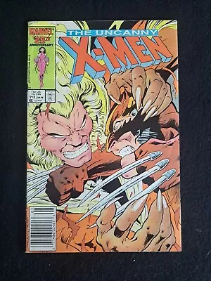 Buy X-Men 213 Marvel Comics 1987 Low Grade Reader 1st Sabertooth VS Wolverine  • 5.63£